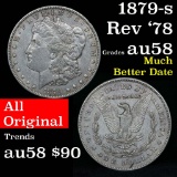 1879-s Rev '78 Morgan Dollar $1 Grades Choice AU/BU Slider