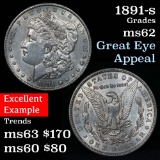 1891-s Morgan Dollar $1 Grades Select Unc