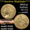 ***Auction Highlight*** 1915-p Gold Indian Quarter Eagle $2 1/2 Grades Select Unc (fc)