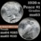 1926-s Peace Dollar $1 Grades Choice Unc (fc)