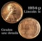 1954-p Lincoln Cent 1c Grades Unc Details