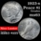 1923-s Peace Dollar $1 Grades Select Unc