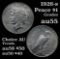 1926-s Peace Dollar $1 Grades Choice AU