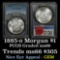 PCGS 1885-o Morgan Dollar $1 Graded ms66 By PCGS (fc)