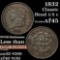 1832 Classic Head half cent 1/2c Grades xf+