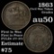 1863 First in war, First in Peace FULD# 177-271 Civil War Token Grades AU, Almost Unc