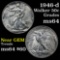 1946-d Walking Liberty Half Dollar 50c Grades Choice Unc