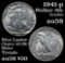 1941-p Walking Liberty Half Dollar 50c Grades Choice AU/BU Slider