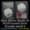 PCGS 2016 Silver Eagle Dollar $1 Graded ms70 By PCGS