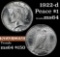 1922-d Peace Dollar $1 Grades Choice Unc