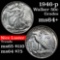 1946-p Walking Liberty Half Dollar 50c Grades Choice+ Unc