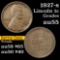 1927-s Lincoln Cent 1c Grades Choice AU