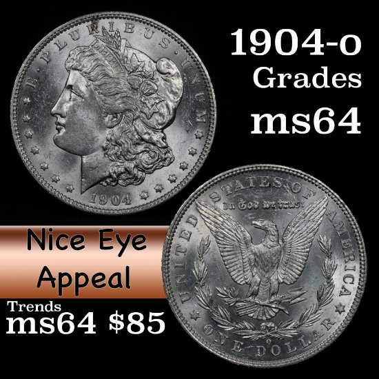 1904-o Morgan Dollar $1 Grades Choice Unc