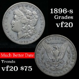 1896-s Morgan Dollar $1 Grades vf, very fine