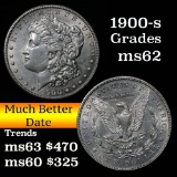 1900-s Morgan Dollar $1 Grades Select Unc (fc)