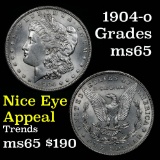 1904-o Morgan Dollar $1 Grades GEM Unc