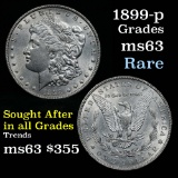 1899-p Morgan Dollar $1 Grades Select Unc (fc)