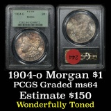 PCGS 1904-o Morgan Dollar $1 Graded ms64 By PCGS