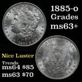 1885-o Morgan Dollar $1 Grades Select+ Unc