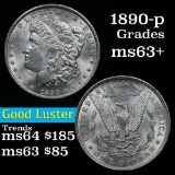 1890-p Morgan Dollar $1 Grades Select+ Unc