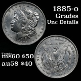 1885-o Morgan Dollar $1 Grades Unc Details