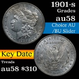 1901-s Morgan Dollar $1 Grades Choice AU/BU Slider (fc)