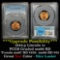 PCGS 1944-p Lincoln Cent 1c Graded ms66 RD By PCGS