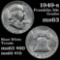 1949-s Franklin Half Dollar 50c Grades Select Unc