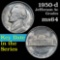 Key Date 1950-d Jefferson Nickel 5c Grades Choice Unc
