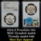 NGC 1954-d Franklin Half Dollar 50c Graded ms64 By NGC