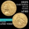 1925-d Gold Indian $2 1/2 Grades xf (fc)