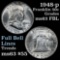 1948-p Franklin Half Dollar 50c Grades Select Unc FBL