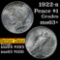 1922-s Peace Dollar $1 Grades Select+ Unc