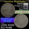 ***Auction Highlight*** 1802 Draped Bust Large Cent 1c Graded f+ by USCG (fc)