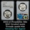 NGC 1952-d Franklin Half Dollar 50c Graded ms64 By NGC