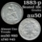 1883-p Seated Liberty Dime 10c Grades AU, Almost Unc