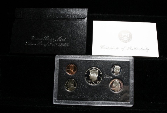 1994 United States Mint Silver Proof Set Black Box proof set