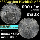 ***Auction Highlight*** 1900-o/cc Morgan Dollar $1 Grades Select Unc (fc)