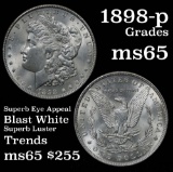 1898-p Morgan Dollar $1 Grades GEM Unc (fc)