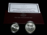 RARE 1998 US Mint Silver Uncirculated Kennedy Collector Set with Box & COA  (fc)