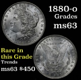 RARE 1880-o Morgan Dollar $1 Grades Select Unc (fc)