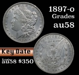 1897-o Morgan Dollar $1 Grades Choice AU/BU Slider (fc)