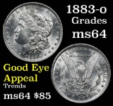 1883-o Morgan Dollar $1 Grades Choice Unc