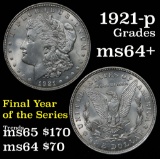 1921-p Morgan Dollar $1 Grades Choice+ Unc