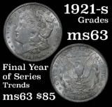 1921-s Morgan Dollar $1 Grades Select Unc