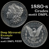 1880-s Morgan Dollar $1 Grades Select Unc DMPL (fc)