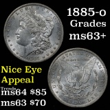 1885-o Morgan Dollar $1 Grades Select+ Unc