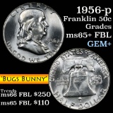 1956-p Bugs Bunny Franklin Half Dollar 50c Grades GEM+ FBL