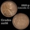 1910-p Lincoln Cent 1c Grades Choice AU