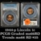 PCGS 1944-p Lincoln Cent 1c Graded ms66 RD By PCGS